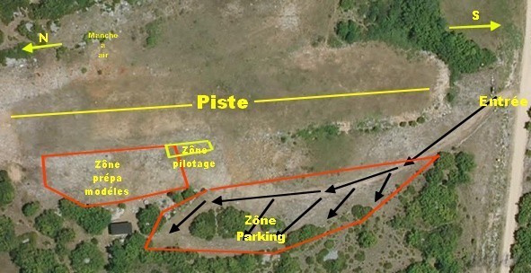 Zones sécurité sol